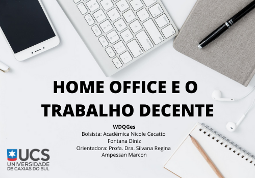 HOME OFFICE E O TRABALHO DECENTE