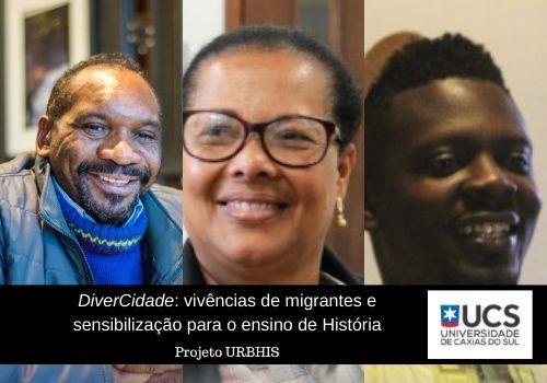 DiverCidade: vivências de migrantes e sensibilização para o ensino de História