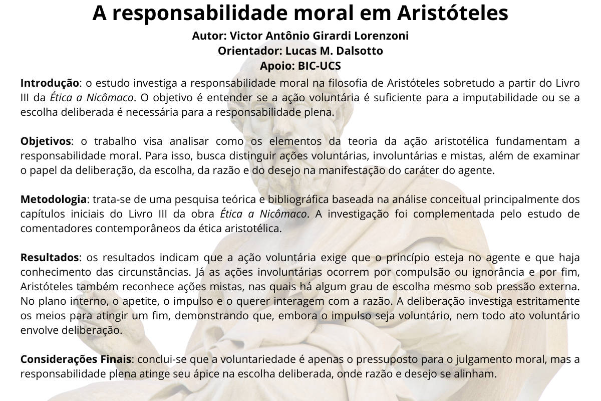 A responsabilidade moral em Aristóteles 
