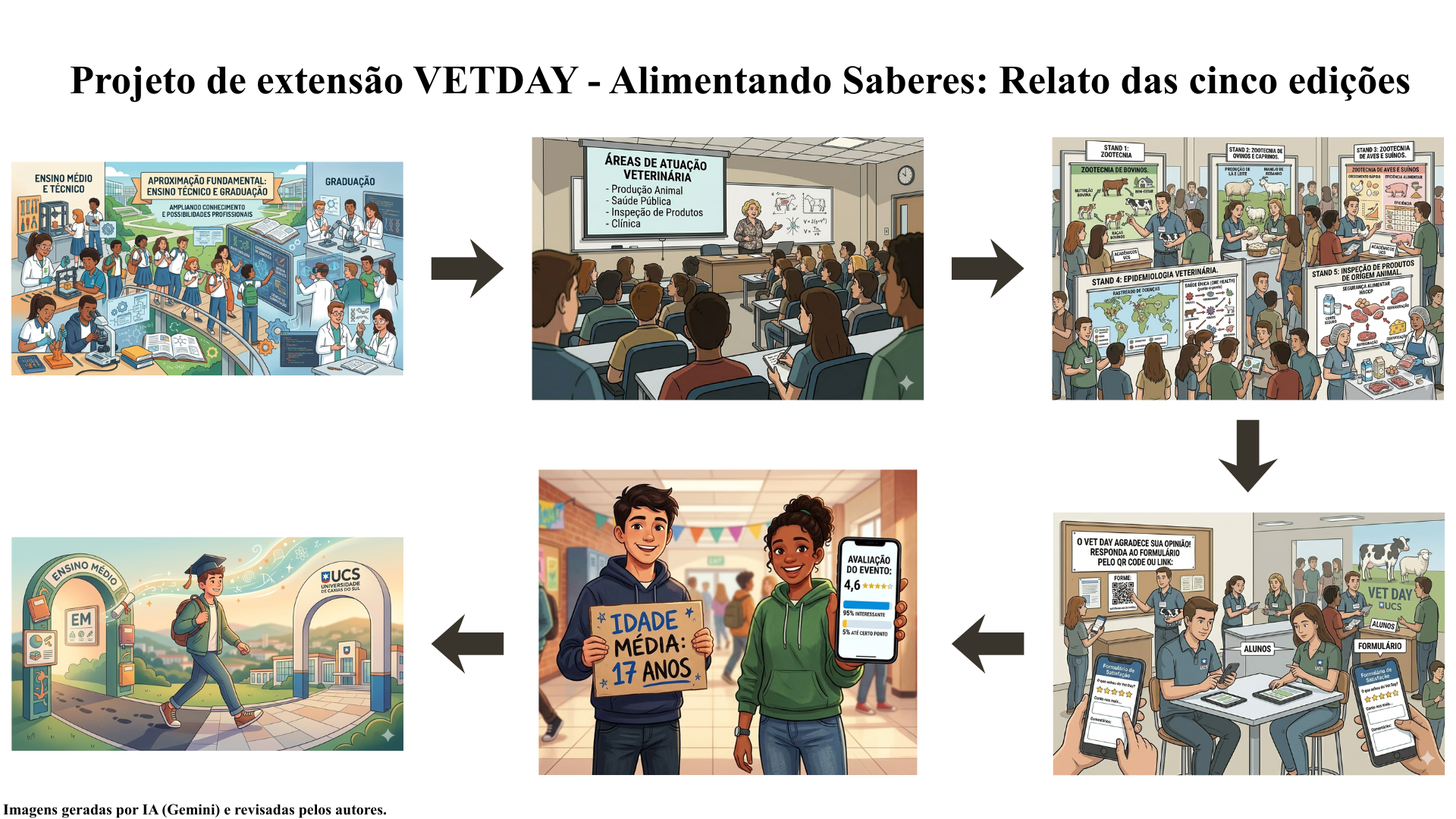 Projeto de extensão VET DAY – Alimentado Saberes: Relato de cinco edições 