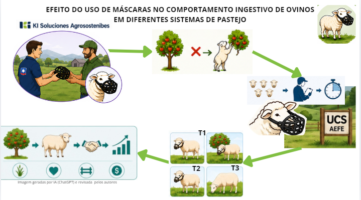 Efeito de Máscaras Seletivas na Taxa de Bocado de Ovinos em Pastejo