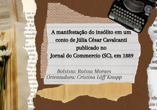 A manifestação do insólito em um conto de Júlia César Cavalcanti 