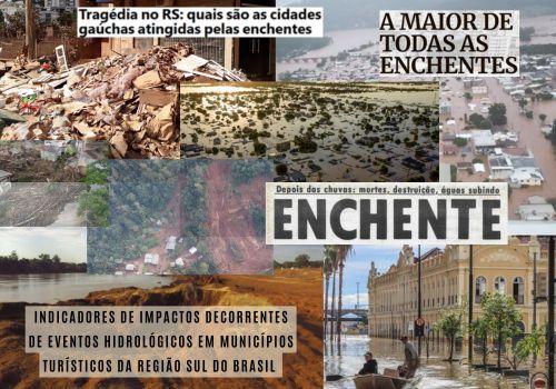 Indicadores de impactos decorrentes de eventos hidrológicos em municípios turísticos da Re