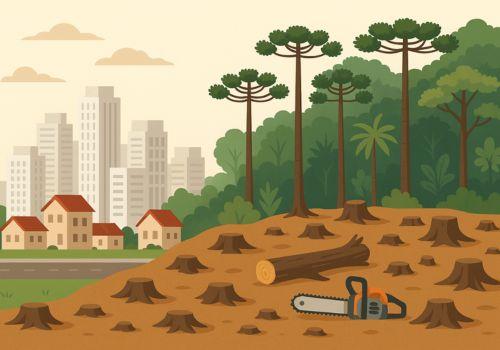 Desmatamento da Mata Atlântica: Uso do Solo e Eventos Climáticos Extremos